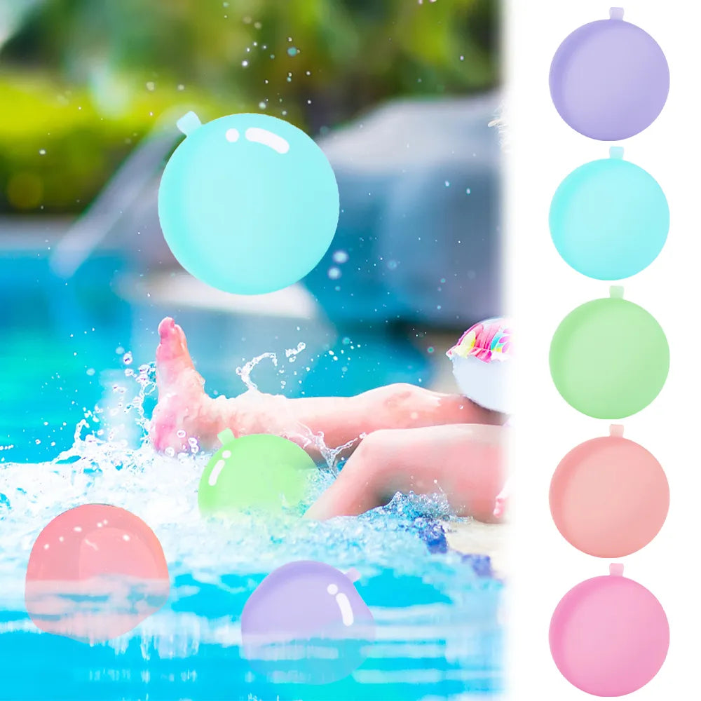 Luxora™ Reusable Water Balloons (12 pcs)